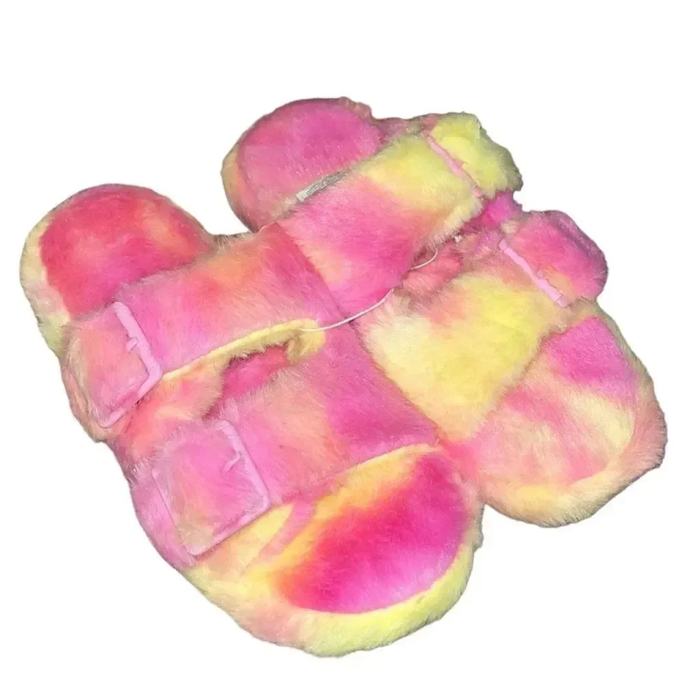 Children’s Place X Sugar & Jade Allover Tie Dye Double Buckle Slippers